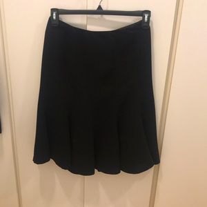 Black Zara Skirt with flounce